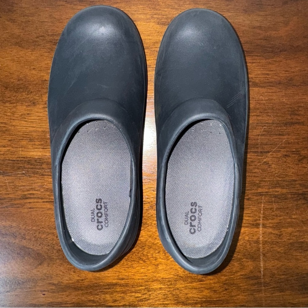 Crocs Women’s Neria Pro II Work Clog Black Size 6 - Picture 9 of 9